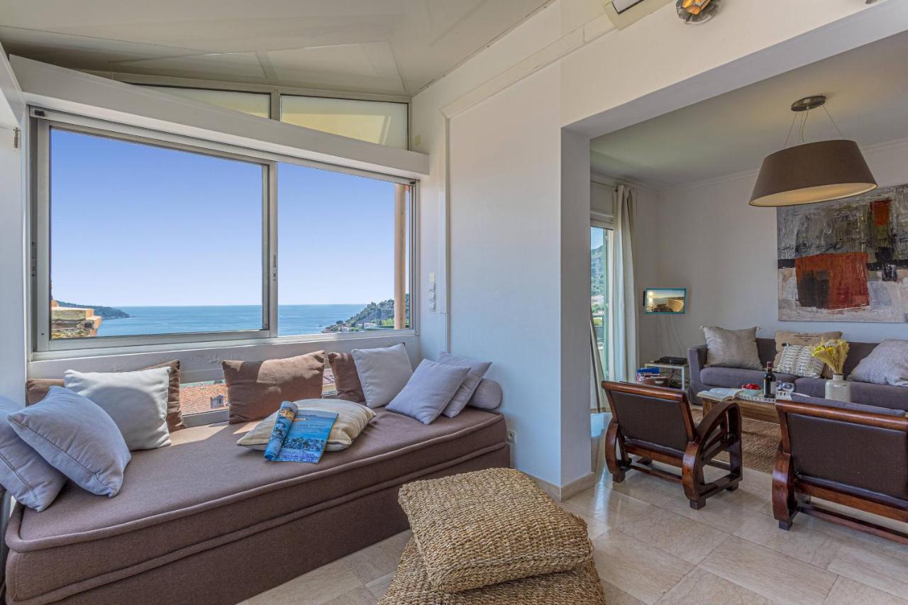 My Casa - Villefranche Cauvin - Panoramic Sea View Ac Villefranche-sur-Mer Exterior foto