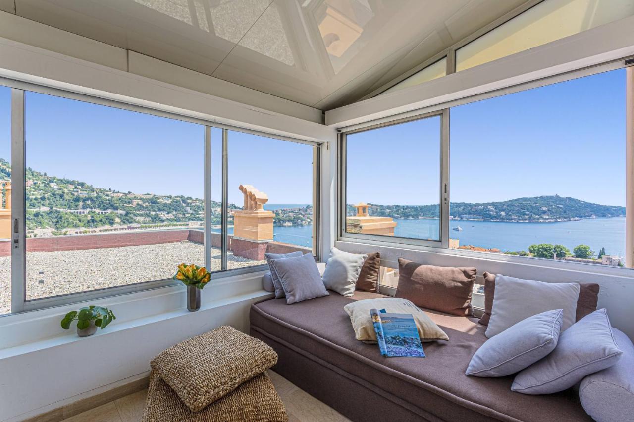 My Casa - Villefranche Cauvin - Panoramic Sea View Ac Villefranche-sur-Mer Exterior foto