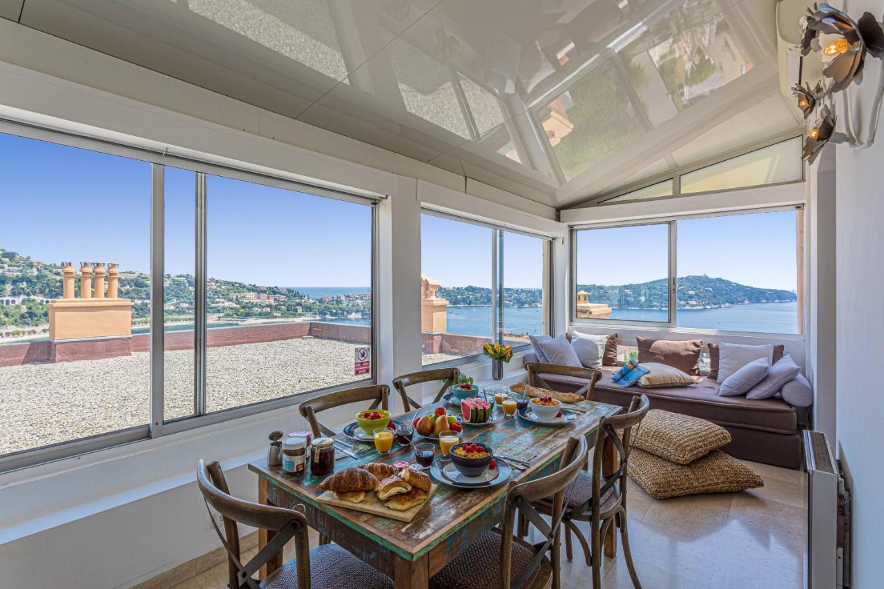 My Casa - Villefranche Cauvin - Panoramic Sea View Ac Villefranche-sur-Mer Exterior foto