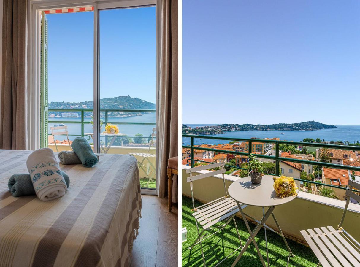 My Casa - Villefranche Cauvin - Panoramic Sea View Ac Villefranche-sur-Mer Exterior foto